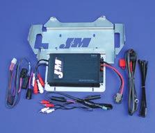 or Rear Speakers JMAA-3600HC14-UL Performance Series Amplifier Kit for 2014-18 Harley Ultra/Ultra