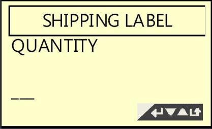 14. Select the form Shipping label in the menu of RUN THE FORM 15.