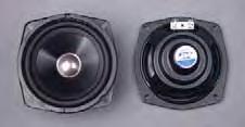 provide for maximum air movement, along with superior bass, midrange and high frequency response.