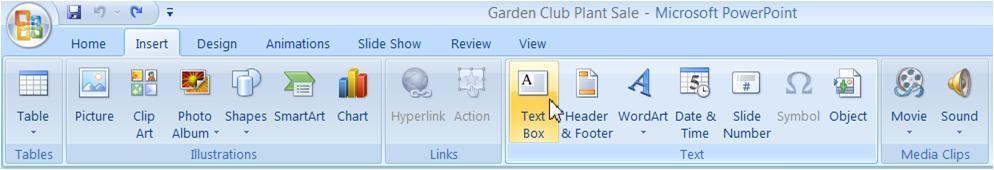 Selecting the ClipArt icon from the Insert Tab on the ribbon will also open the ClipArt search dialog. Figure 2.