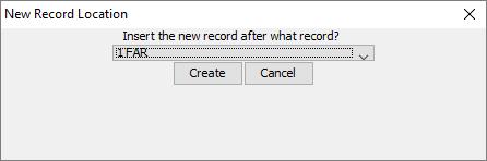 a. If needed, you can edit the values in a record after you create it.
