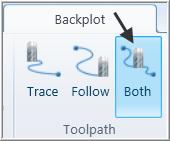 Mastercam Training Guide 6. At the top of the screen select the View tab, the Isometric icon and then select Fit. 7. Click on the Backplot tab at the top left of the screen 8.