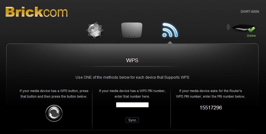 WPS (Wi-Fi Protected Setup) Using WPS, there are three ways to connect devices which support WPS to the router. Use the method that applies to the device being configured.
