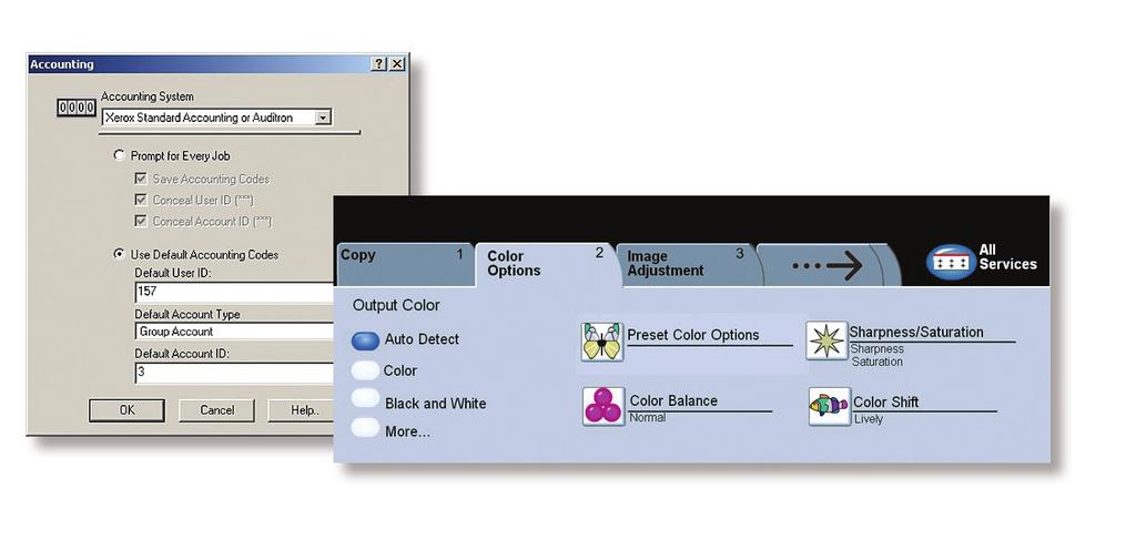 You ll find color on CopyCentre and WorkCentre Pro to be much less expensive and faster than a typical inkjet printer or taking the job to offsite copy shops.