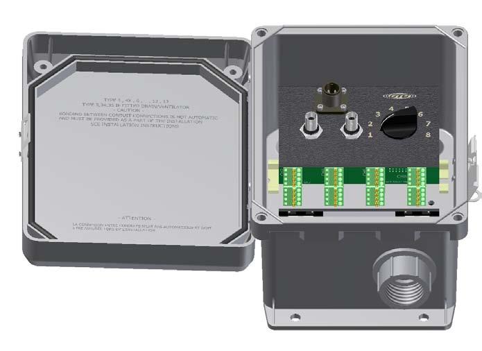 Sensor Inputs Figure 5 DSB Series Input Wiring Continuous Output