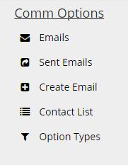 When creating a email to go to the ones that have signed up for the E-Communications you will need to first set