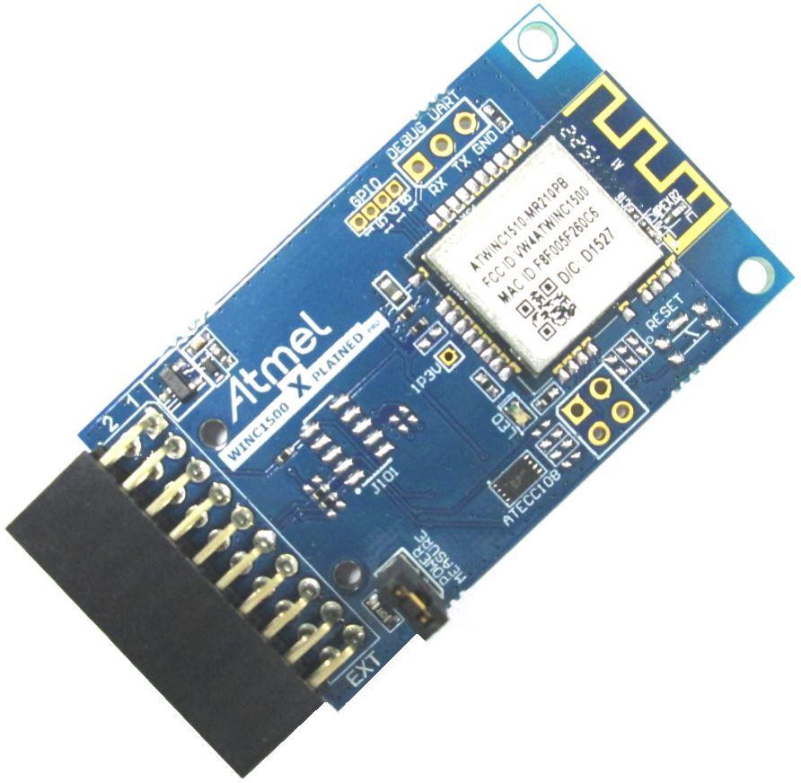 USER GUIDE ATWINC1500 Xplained Pro Preface Atmel ATWINC1500 Xplained Pro is an extension board to the Atmel Xplained Pro evaluation platform.