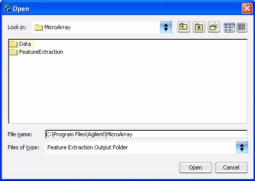 Workflow Reference 4 Open Open Figure 73 Open dialog box Purpose: To select the files you want to open, or to identify the location where you want files to be stored.