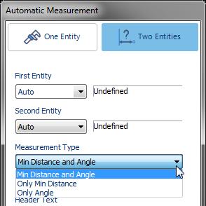 6 - Analysis, Annotation and Measurements 6.1 - Measurements Measurement information is automatically displayed in a label which point to the clicked element.