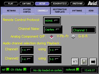 Chapter 5 Configuring the AirSpeed Channels Tab The Channels tab allows you to configure and rename individual channels.