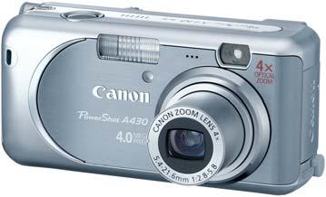 0 Megapixel CCD, 4x Optical Zoom with Image Stabilization (35-140mm equiv),