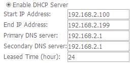 Configuring the Private IP Address for the DSL Router In this page, you can modify the IP address of the device. The preset IP address is 19