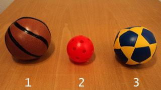 A total of 12 different objects (see Fig. 4) are considered, organized in four groups (balls, boxes, cylinders and miscellaneous) of three objects each.