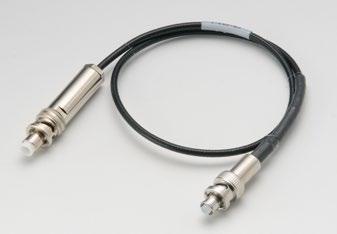 SHV-CA-533-x: High voltage triax to SHV cable (x = 1, 2, or 3m) (3kV