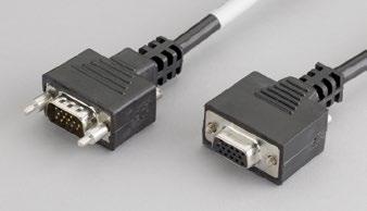 8 ft) Model 4200-RPC-*: Remote PreAmp cable terminated at each end with a high density DB15 connector.
