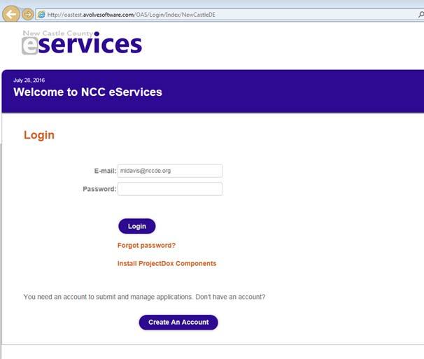 2 l eplans New User s Guide Permits Getting Started What is eservices?
