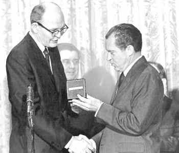 Jack Kilby was awarded the National Medal of Science and was inducted into the National