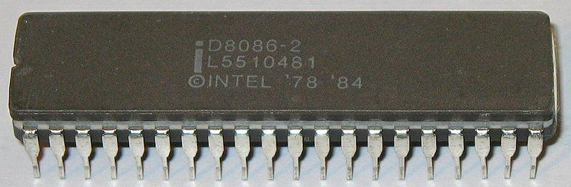 1978 Intel 8086 microprocessor Continued in use through 1990s Basis for the x86 computer architecture,