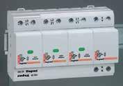 Voltage surge protectors low voltage type 1 (class I / B) Voltage surge protectors low voltage type 2 (class II / C) 0 030 23 0 030 28 0 039 21 Technical characteristics and dimensions see
