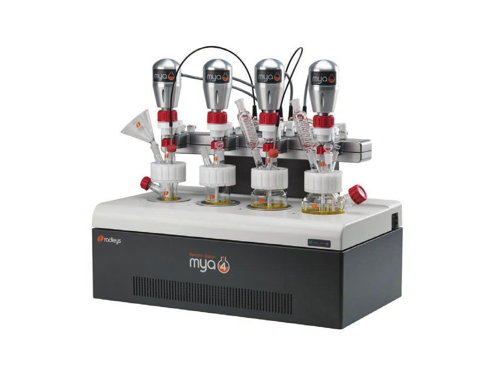 Mya 4 - Key Features A 4-zone reaction station offering safe and precise heating, active cooling, software control
