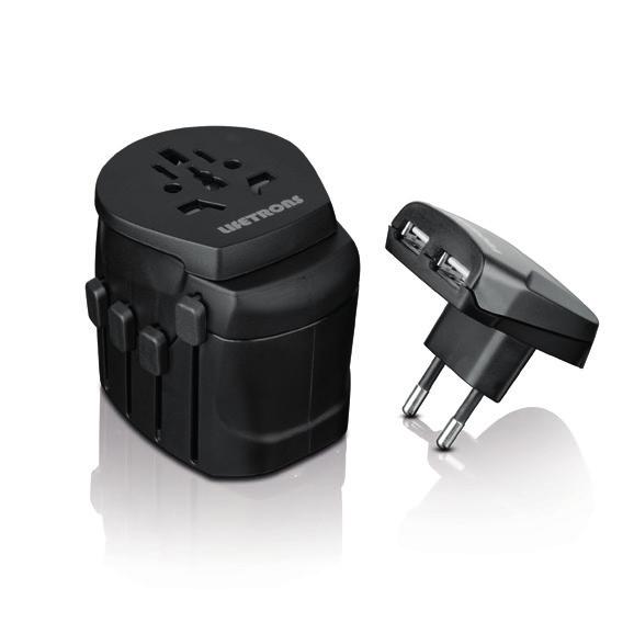 00 EUR Power Pro Travel Adaptor This worldwide travel adaptor is compatible in over 150 countries and safely connects all of your devices.