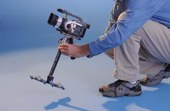Figure 55 Operating the Glidecam XR-SERIES for extended periods of time can easily tire your holding hand.