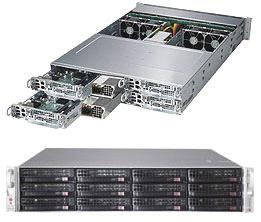 3. High density with SuperMicro SuperServer 6028TP-HC0R Four hot-pluggable systems (nodes) in a 2U form factor CPU(S) Two (2) Intel Xeon E5-2660 v3 2.