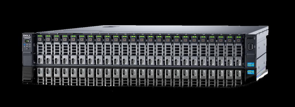 PowerEdge R730xd An exceptionally flexible and scalable, two-socket 2U rack server that delivers highperformance processing and a broad range of workload-optimized local storage possibilities,