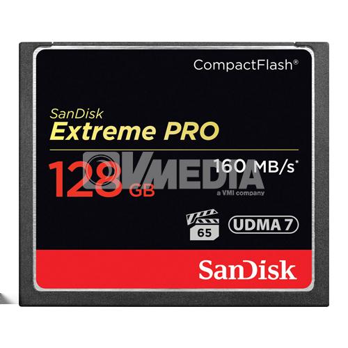 CF Sandisk 128GB Compact Flash CF Memory Card 160/150MB/s SanDisk 128GB CompactFlash memory