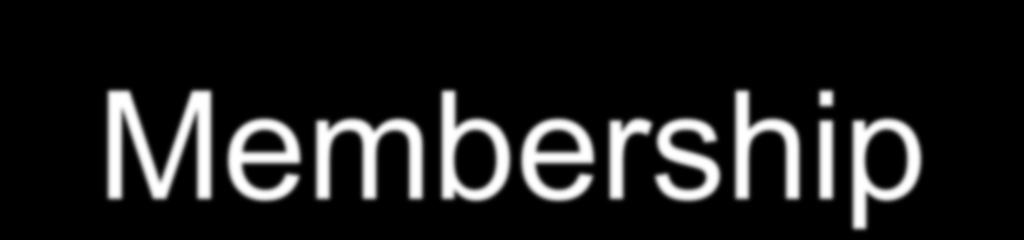 Membership 50 Corporate Members 14 non-profit affiliations Over 90,000 individual members + by