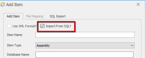 Data File Setup SQL