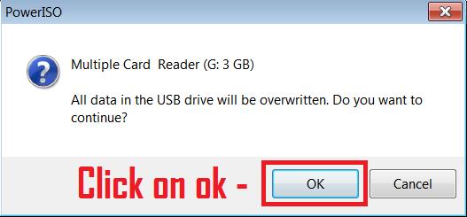 3. Now select your Source file from the folder where you have the iso image of windows or DVD/CD & click on Start. 4.