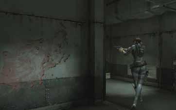 Ak nemáte prídavný Circle Pad Pro, hra sa ovláda ako klasický survivalový Resident Evil, bez možnosti pohybu pri strieľaní.
