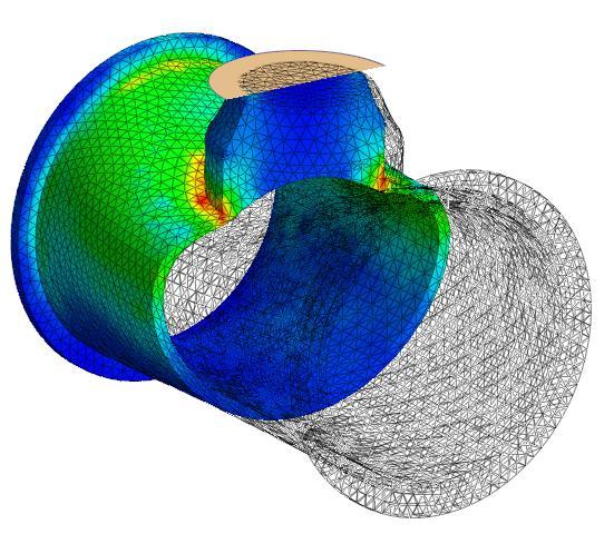 elements for incompressible materials has been improved.