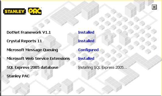 If you are installing on the same PC then the required components will have been installed when