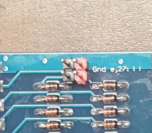 Grounding of JAMMA pins 27, e: Refer to the Figure 3 for JAMMA pinouts. The initial JAMMA standard indicated that these pins were signal grounds.