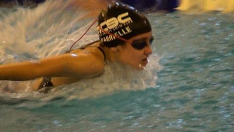 University June Pentathlon Swim Meet June 11th. The swimmers scored 73 Top-5's, including 26 1st Place finishes. Earning 1 st Place in all events were Hollie Hopf & Jessica Stiles.