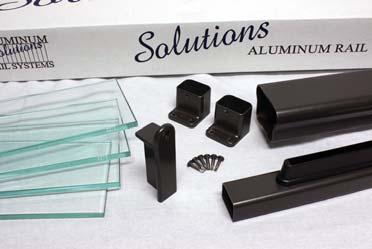 Glass Level Rail Kits Sold in Kits.