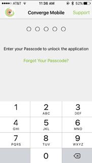 How do I reset my 5-digit app unlock