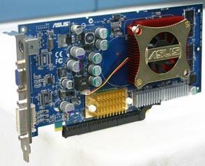Express specifications. The figure shows a graphics card installed on the PCI Express x16 slot. 4.