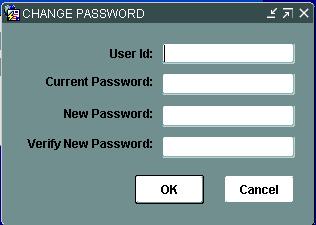 The password must adhere to the following requirements: Must be different from the old password by at least 3 characters Must contain at least three (3) out of