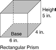 LESSON 8-5 Review for Mastery Volume of Prisms and Cylinders