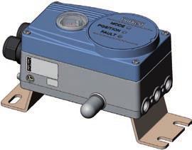 The Remote-Sensor Type 8798 is connected via a serial, digital interface. 8.4.1 Mounting accessories There are two options of attaching the positioner in remote operation (see Fig. 15 ).