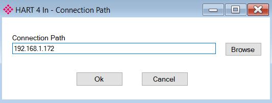 This path will automatically default to the IP address of the module, as set in the module configuration.