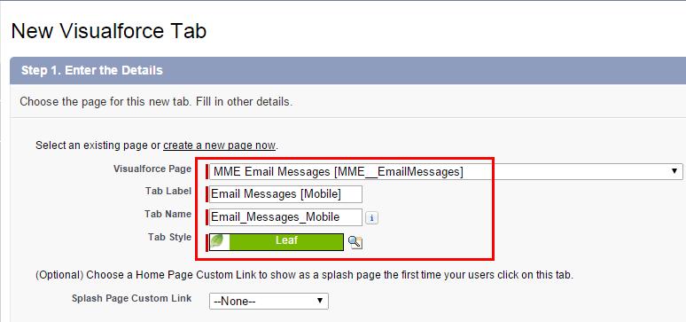 11.3. Add Email Messages [Mobile] to Salesforce Mobile Navigation menu From Salesforce Setup, in Quick Find box enter Navigation, then click on Salesforce Navigation.