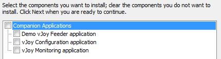 Complete the installation process clicking on Install. Do not double click nor rename the vjoyinit file: should this happen, some games might not work properly.