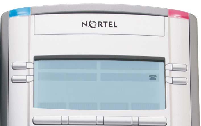 Additional phone features Figure 24: Logged in to an IP Phone 1140E 42597 47678 42888 41798 44759 45645 09/16 2:32pm Nortel User: 45645 Trans Conf Forward More.