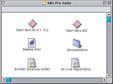 STEP 2 Installing the Driver & Software For Mac OS 9.1 to 9.2 Important Make sure that you have finished the instructions from Step 1 Setting Up the Machine on page 4-11.