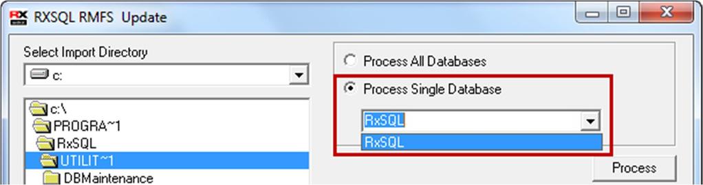 Single Database and then select an appropriate database from the