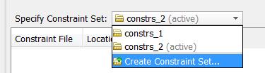 Start by creating a new constraint set and adding an empty XDC constraints file to it. The sample design already contains two constraint sets, but you do not use them for this lab. 1.